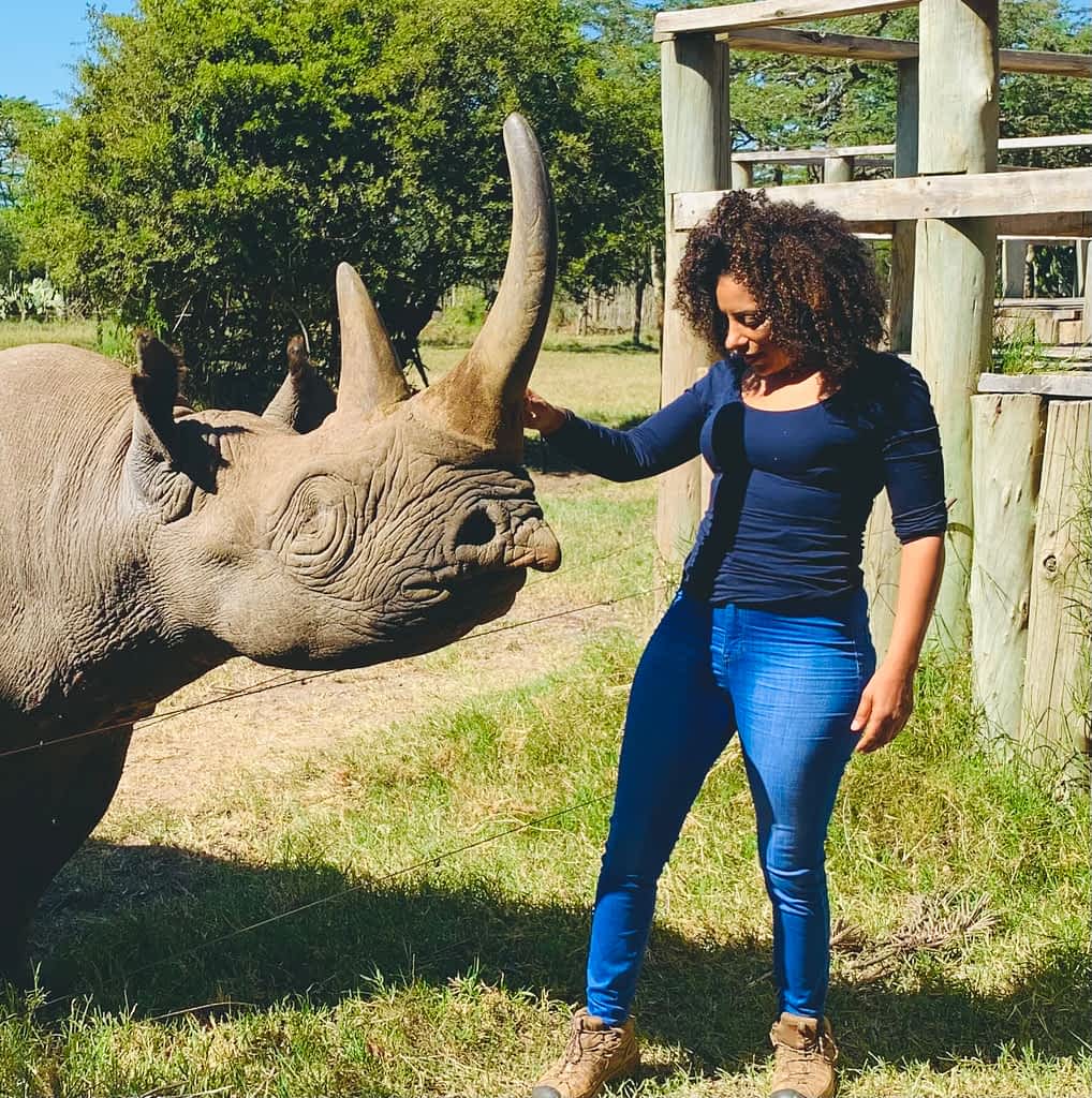 Blind Rhino at Ol Pejeta Conservancy, Kenya