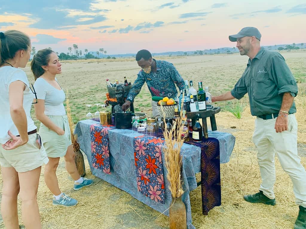 cocktail in the african savannah
