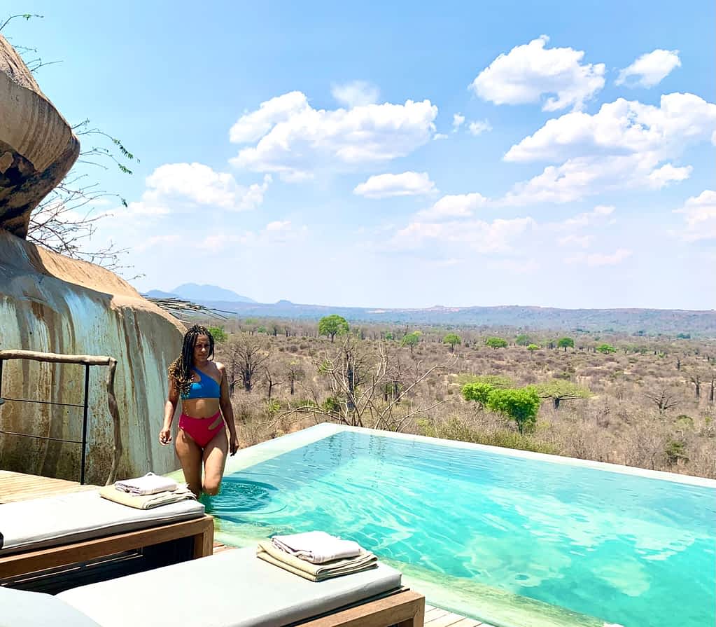 Pool at Jabali Ridge Camp